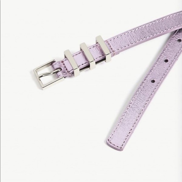 Sandro metallic pink belt - Picture 3 of 5